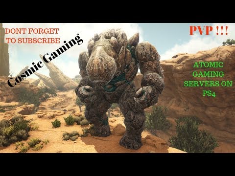 Ark survival Evolved: killing A Titan Solo