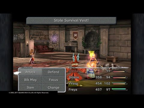 Final Fantasy 9 Stealing Survival Vest