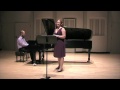 Rutter's Suite Antique for flute and piano, mvt. 5 Chanson, performed by Kristen Stoner