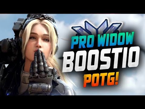Boostio insane Widow! POTG! [ OVERWATCH SEASON 14 TOP 500 ]