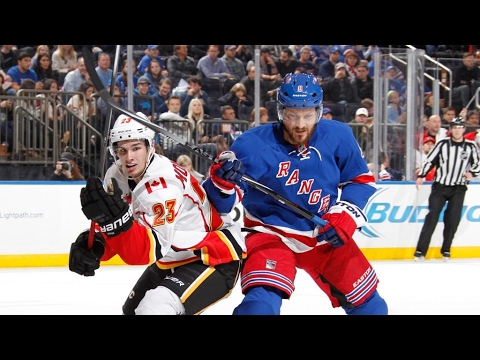 Calgary Flames vs New York Rangers Commentary