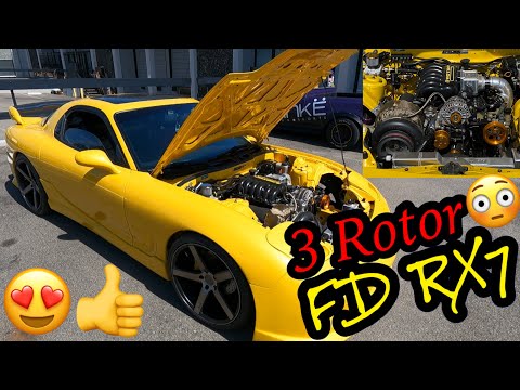 3 Rotor FD RX7: This 20B is by far the most unique sound I've ever heard!!!
