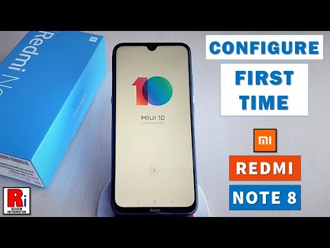 How To Configure Xiaomi Redmi Note 8 First Time