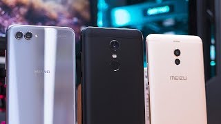 Xiaomi Redmi 5 Plus VS Meizu M6 Note VS Huawei Nova 2S Camera Comparison