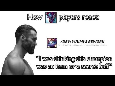 Players react to the Yuumi Rework