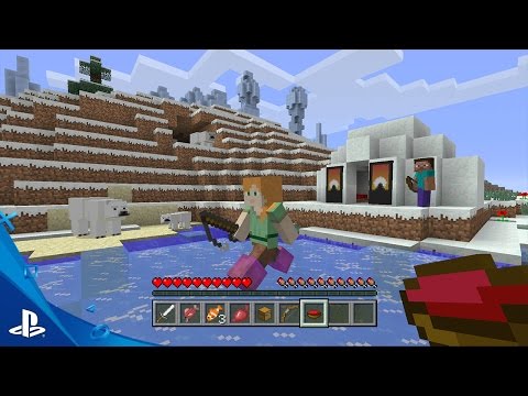 PlayStation - MINECRAFT - October Feature Updates Trailer | PS4, PS3, PS Vita