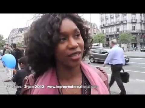 Interview à l'occasion d'un sit-in malien à Bruxelles le 2 juin 2012 www.legrigriinternational.com