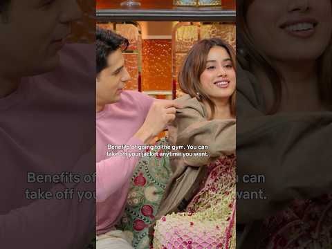 Sidharth Malhotra's ADORABLE Gesture for Janhvi Kapoor IMPRESSES Everyone 🫣 #TGIKS