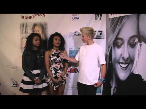 The Perkins Sisters Interview with Ryan Zweers at Mahkenna Tyson's 15th Birthday Party
