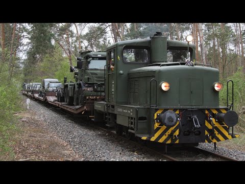 Bundeswehr Jung R 42 C unterwegs mit Irländischen Piranha zwischen Bickenbach und Pfungstadt