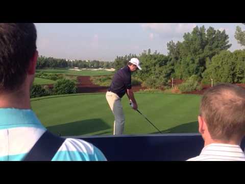 GREENi's Peter Lawrie splitting the fairway