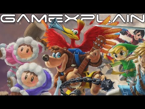 Banjo-Kazooie & Dragon Quest Hero Added to Smash Bros. Ultimate Character Banner!