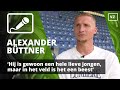 Büttner: 'Hij is gewoon een hele lieve jongen, maar in het veld is het een beest'