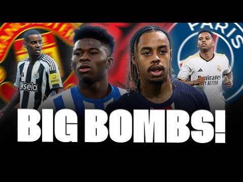 🚨🤯 BALEBA MAN UNITED, BARCOLA AND LIVERPOOL, RODRYGO, ISAK  BIG BOMBS!