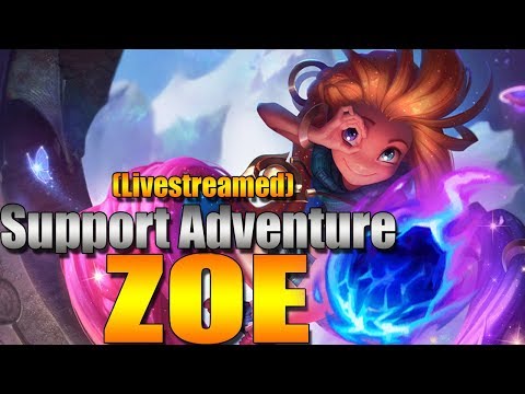 Zoe Support Full Game | Im just a Greedy School Girl  (League of Legends)