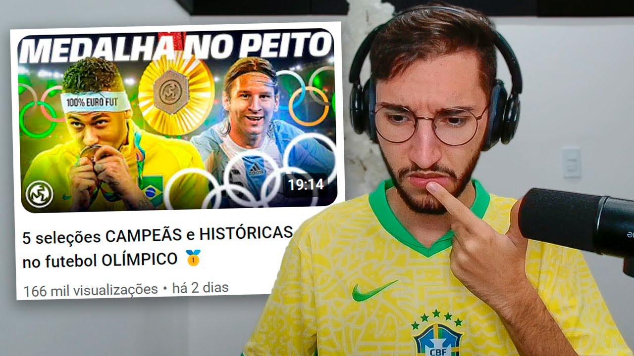 A Trajetória do Brasil no OURO olímpico 🥇