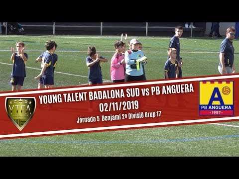 Benjamí (U10 Young Talent Badalona Sud " A" vs PB Anguera "B"   02/11/2019 Jornada 5 Grup 17