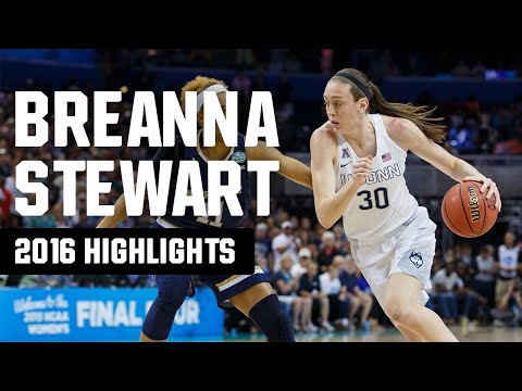 Breanna Stewart UConn highlights: 4x Final Four MOP's senior run
