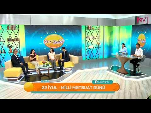 Milli Mətbuat Günündə NTV Səhərin qonaqları jurnalistlər olub