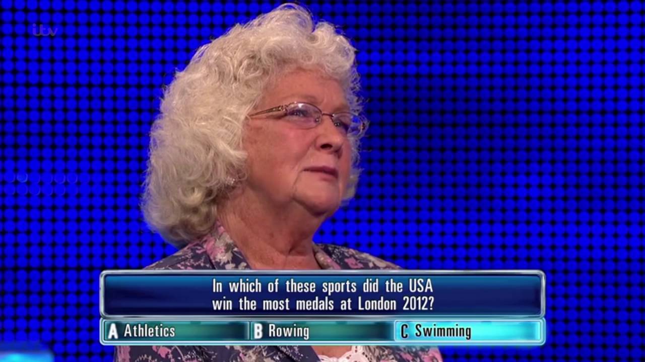 Marge Goes Through On Her Swimming Question - The Chase