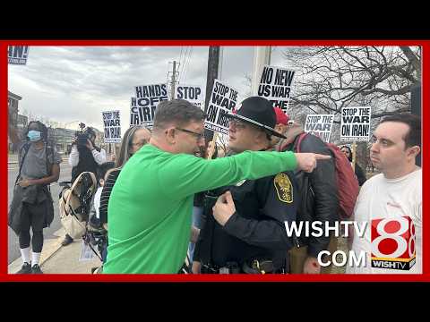 Anti-war protest sparks in Indianapolis amid US-Iran conflict