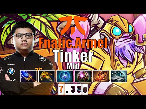Tinker Mid | Fnatic.Armel | THE MOST UNBALANCED MID HERO 20 KILLS | 7.30e Gameplay Highlights