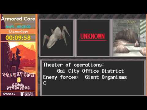 Valuethon 8 | Armored Core [Any%] by pmcTrilogy