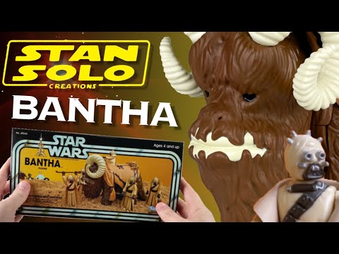 Stan Solo Bantha - Full Review Of The Custom Star Wars Creature We Never Had