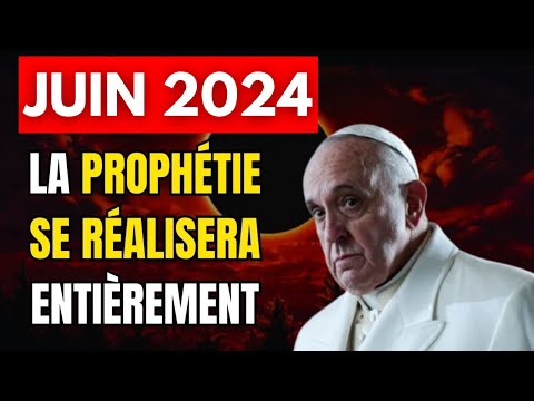 PAPE FRANÇOIS: Le sombre présage pour 2024, se préparer à la PROPHÉTIE de MALACHIE