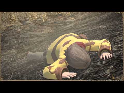 Final Fantasy XIV  A Realm Reborn - Marauder Lv20 Quest - The Mountain that Strides