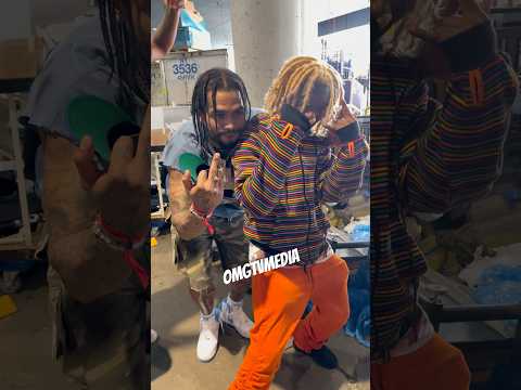 LIL UZI & DAVE EAST BACKSTAGE AT FANATICS FEST