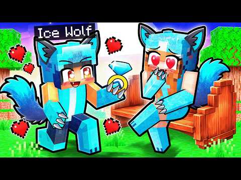 The Alpha Ice Wolf PROPOSES In Minecraft!