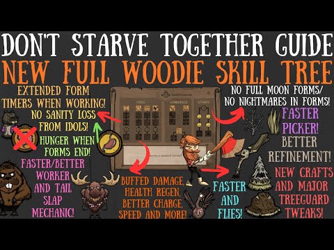 (Beta) FULL Woodie Skill Tree Breakdown! Wereform Buffs & More! - Don't Starve Together Guide