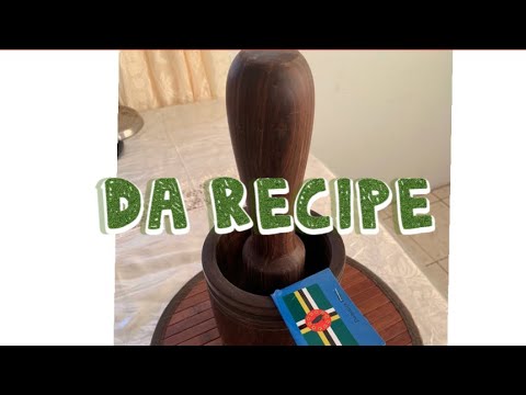 How to make Pounded breadfruit [Tonton / Dominica recipe / mashed potato..
