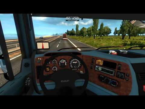 ETS 2 DAF XF 95 fahrt nach Villach