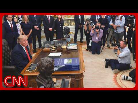 トランプ氏、CNN、MS NOW、Politicoのホワイトハウス立ち入り禁止を発表 (Trump says he's banning CNN, MS NOW, & Politico from the White House)