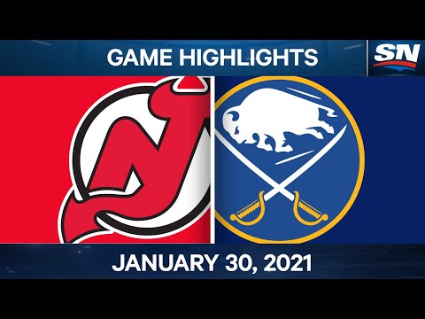 NHL Game Highlights | Devils vs. Sabres - Jan. 30, 2021