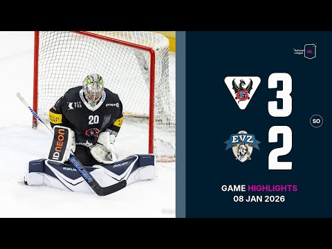 HC Fribourg Gotteron vs. EV Zug - Game Highlights