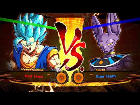 Vegito vs. Beerus 1v1 Fight - Dragon Ball Fighter Z Gameplay