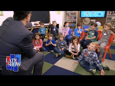 Stephen Talks To Kids About The Election