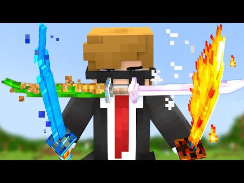 Crafting Elemental Swords in Minecraft