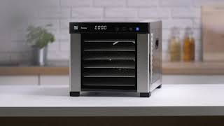 G21 Breezer sušička potravin 6 táců, 650 W, nerez  6008112