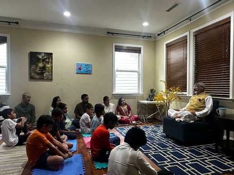 Thumbnail for Being in the present moment - Talk by Swami Chidananda Saraswathi