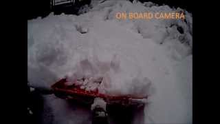 preview picture of video 'ON BOARD CAMERA: Snow shoveling'