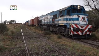 preview picture of video 'Hermoso tren de Ferrosur pasando por Reserva'