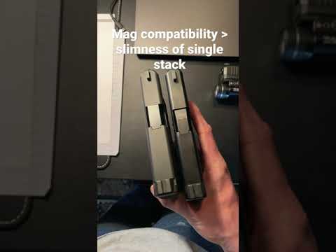 SUB COMPACT BATTLE — GLOCK 26 VS GLOCK 43X #glock #ccw