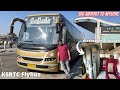 VOLVO Bus With Washroom Bangalore Airport To Mysore In KSRTC Flybus TravelwithSoumit