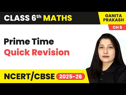 Patterns in Mathematics One Shot Revision Class 6 Maths Chapter 1 CBSE 2025 26