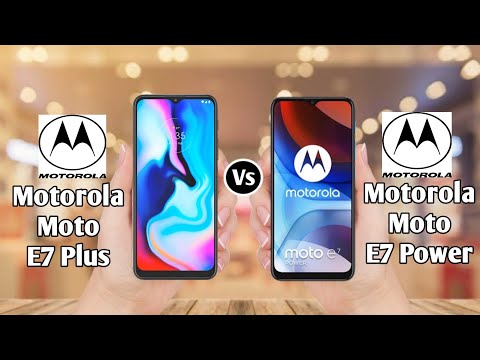 Motorola Moto E7 Plus Vs Motorola Moto E7 Power