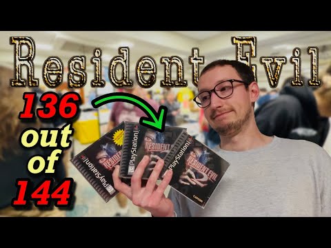 Can I buy all 144 Resident Evil Games at a Convention?